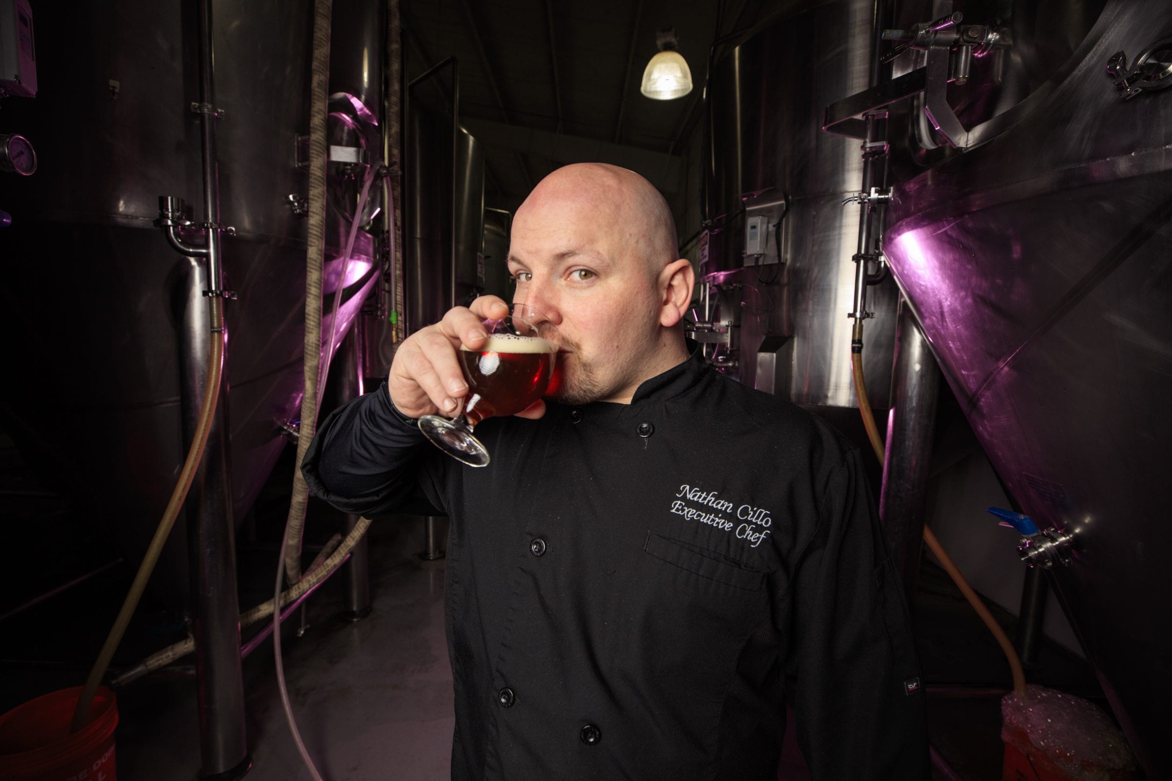 Voodoo beer franchise executive chef Nate Cillo